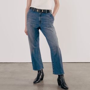 Nili Lotan Carpenter Denim Blue Jeans Size 25